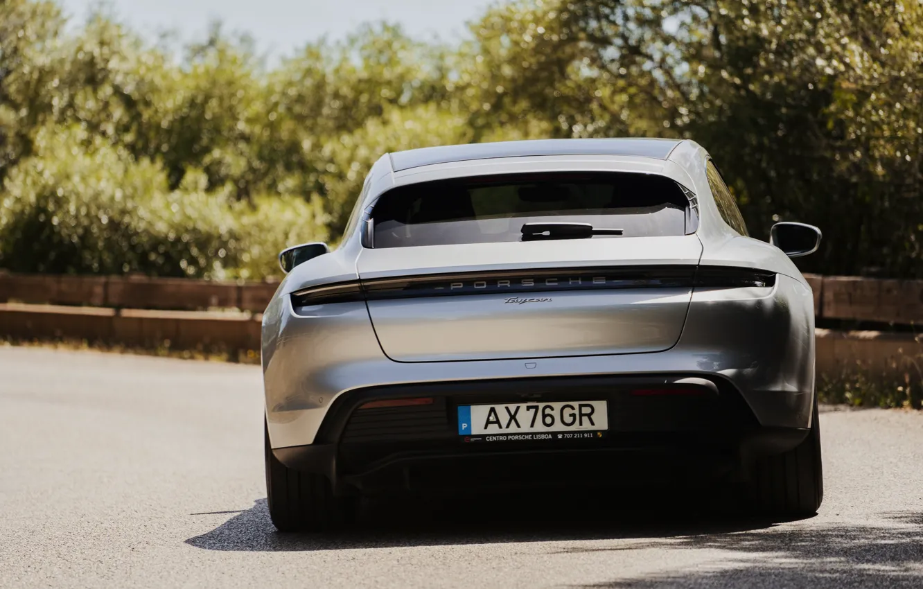 Photo wallpaper Porsche, Taycan, Porsche Taycan Sport Turismo