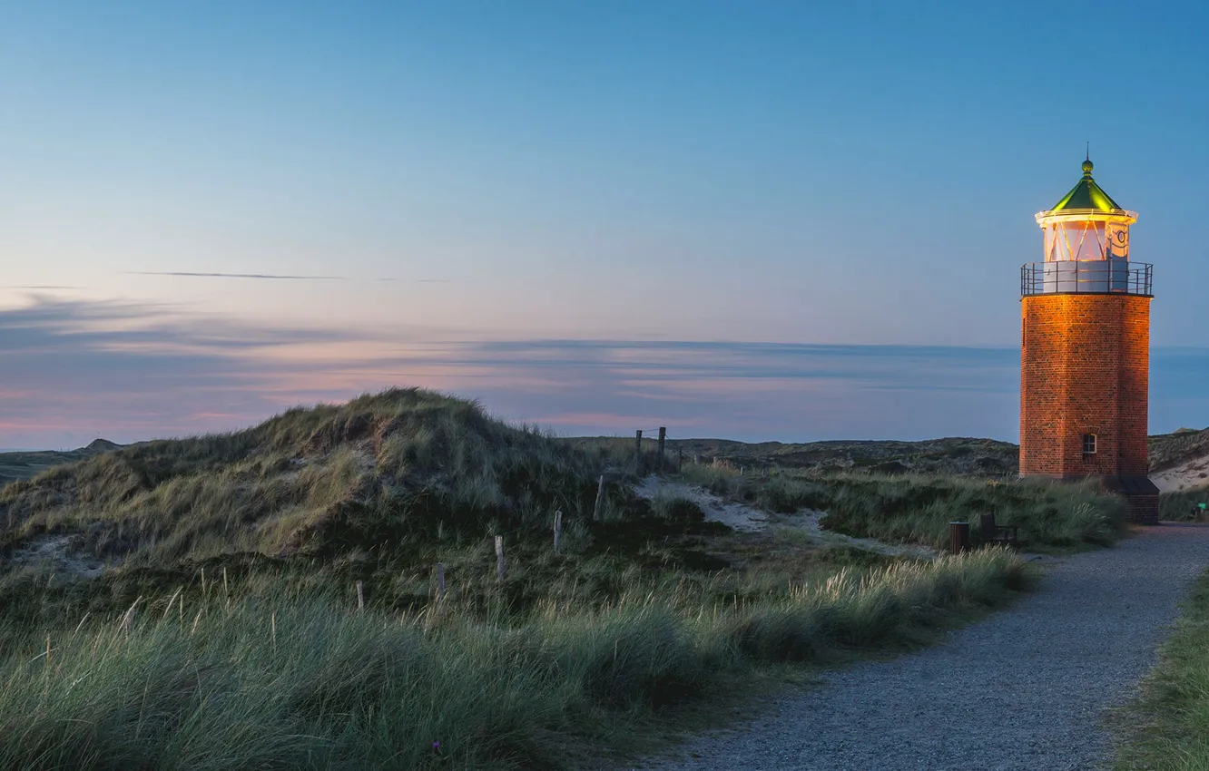 Photo wallpaper lighthouse, Germany, the island of Sylt