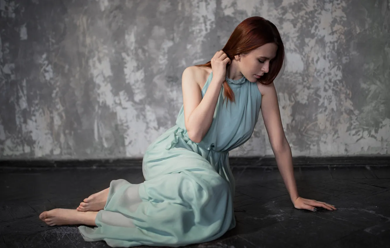 Photo wallpaper dress, Ilya Baranov, Anna Telysheva