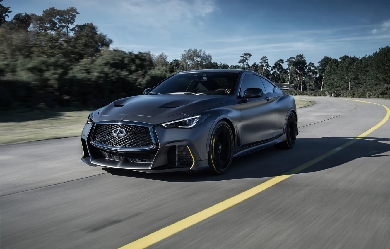 Photo wallpaper Infiniti, 2018, Infiniti Project Black S Prototype