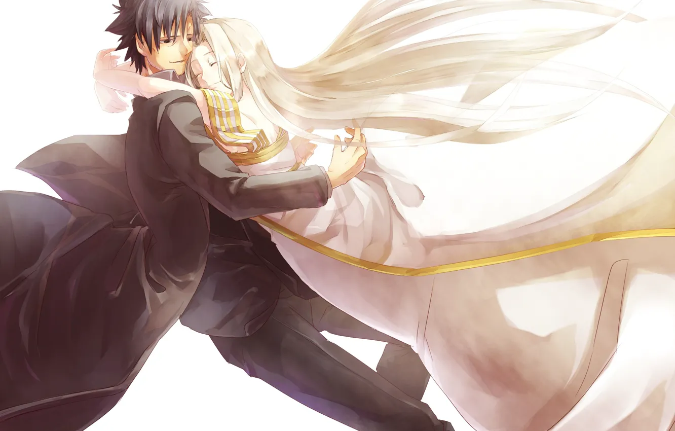 Photo wallpaper romance, art, two, Fate/Zero, The fate of the beginning