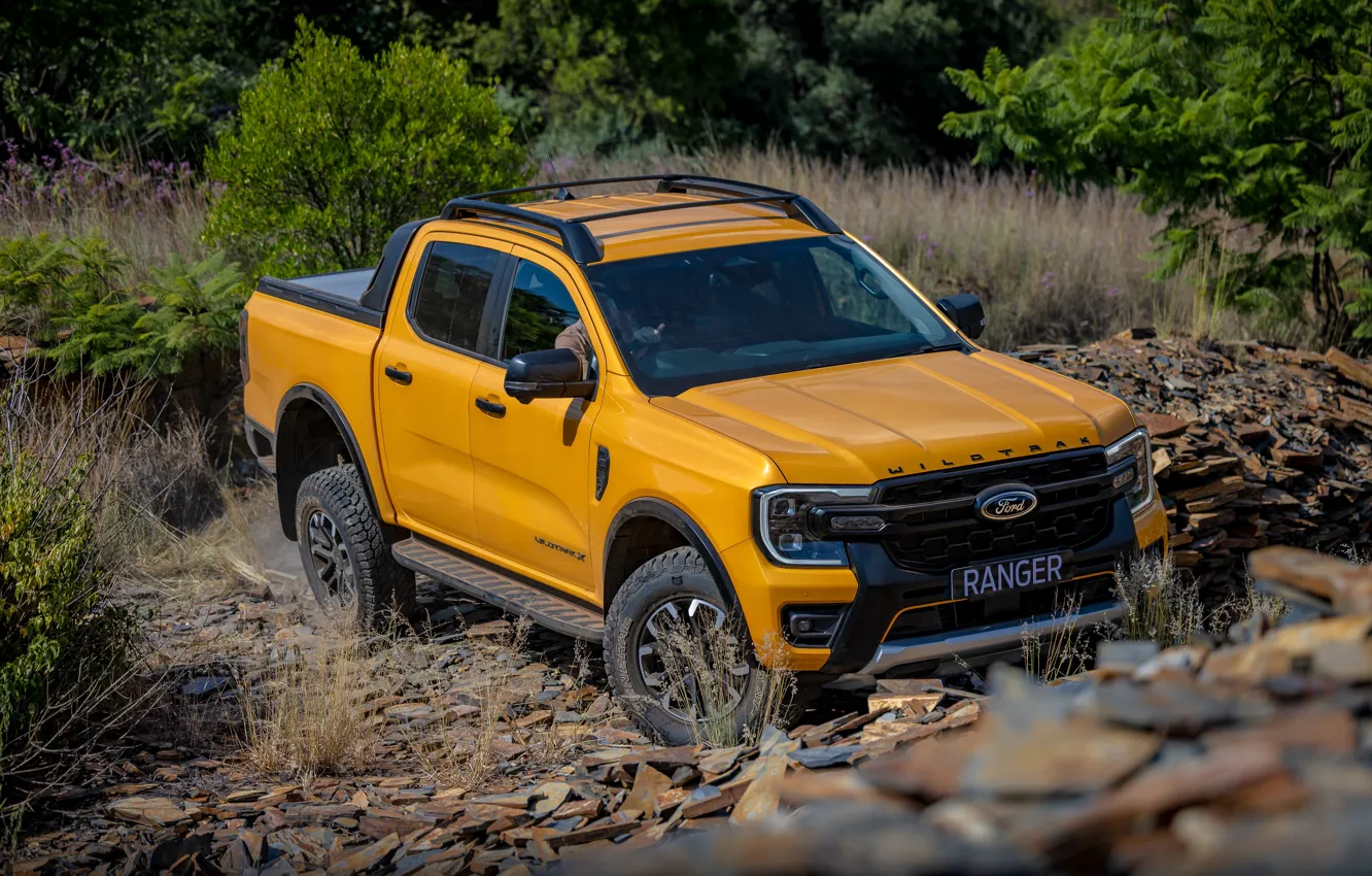 Photo wallpaper Ford, off-road, Ranger, Ford Ranger Wildtrak X