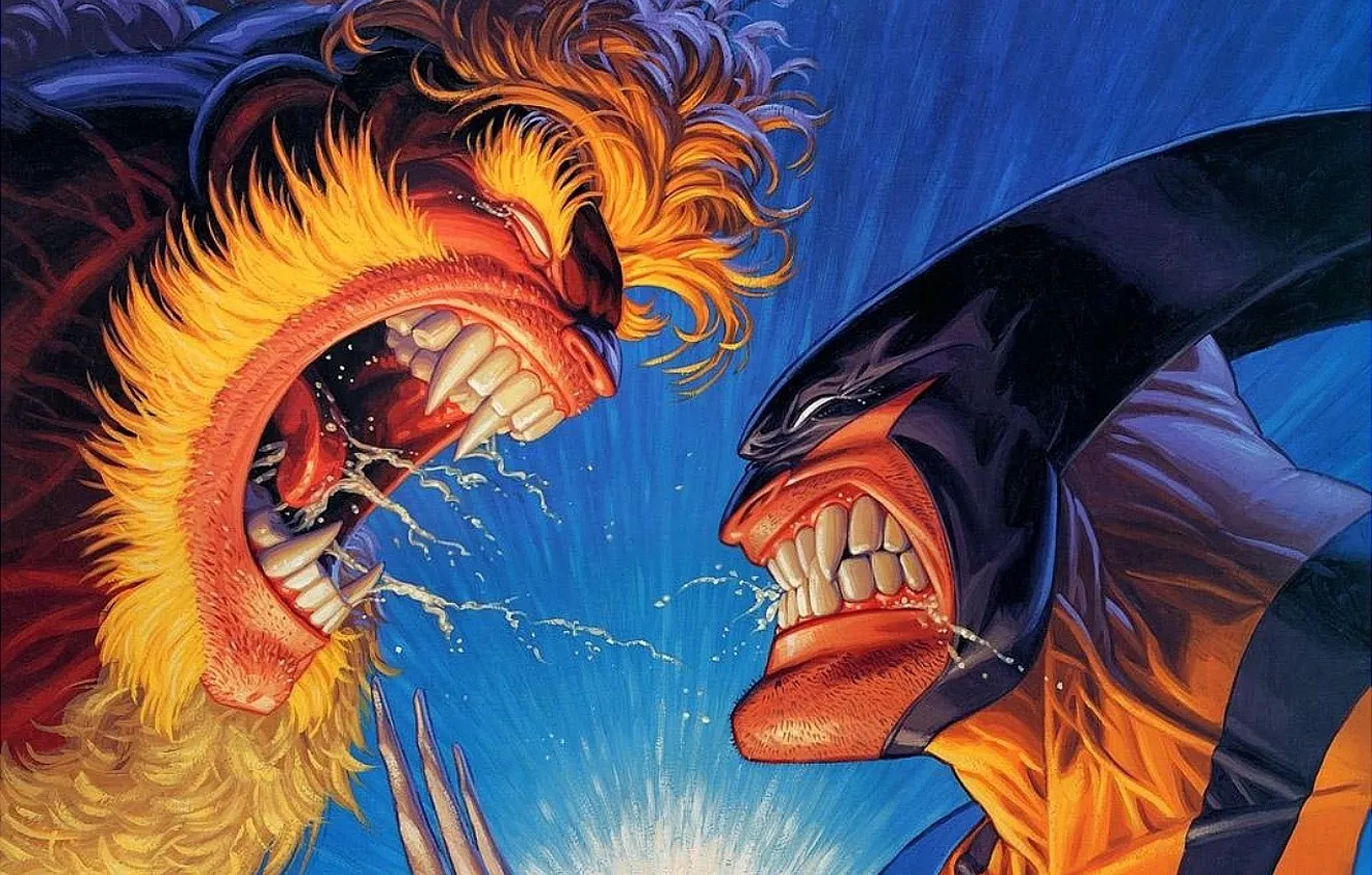 Photo wallpaper monster, hero, Of marvel, comic