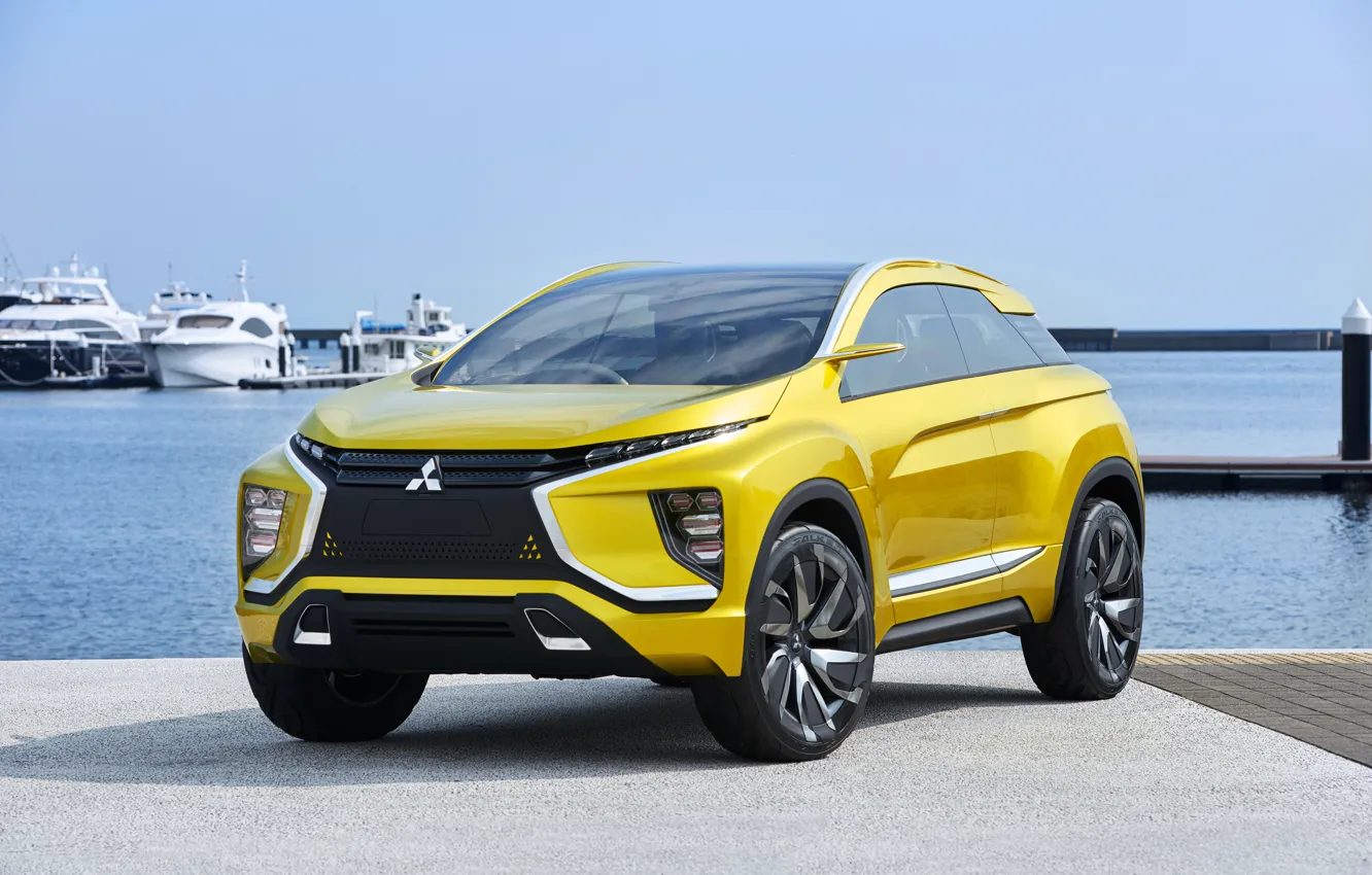 Photo wallpaper Concept, the concept, Mitsubishi, Mitsubishi, crossover