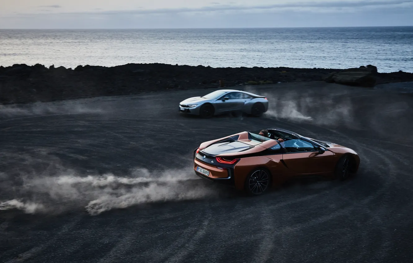 Photo wallpaper Roadster, Coupe, 2018, BMW i8