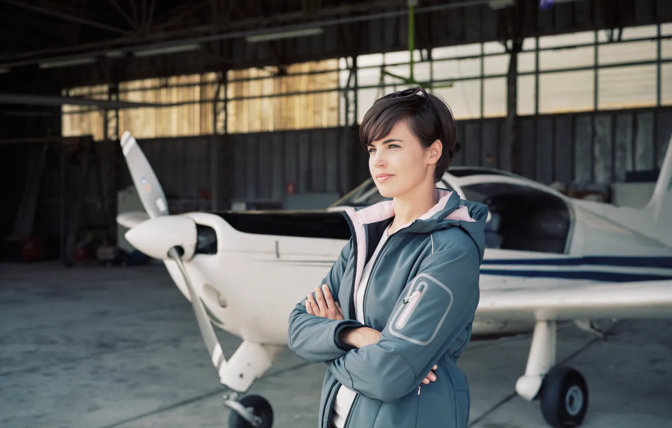 Photo wallpaper summer, look, smile, mood, woman, goal, beautiful, style