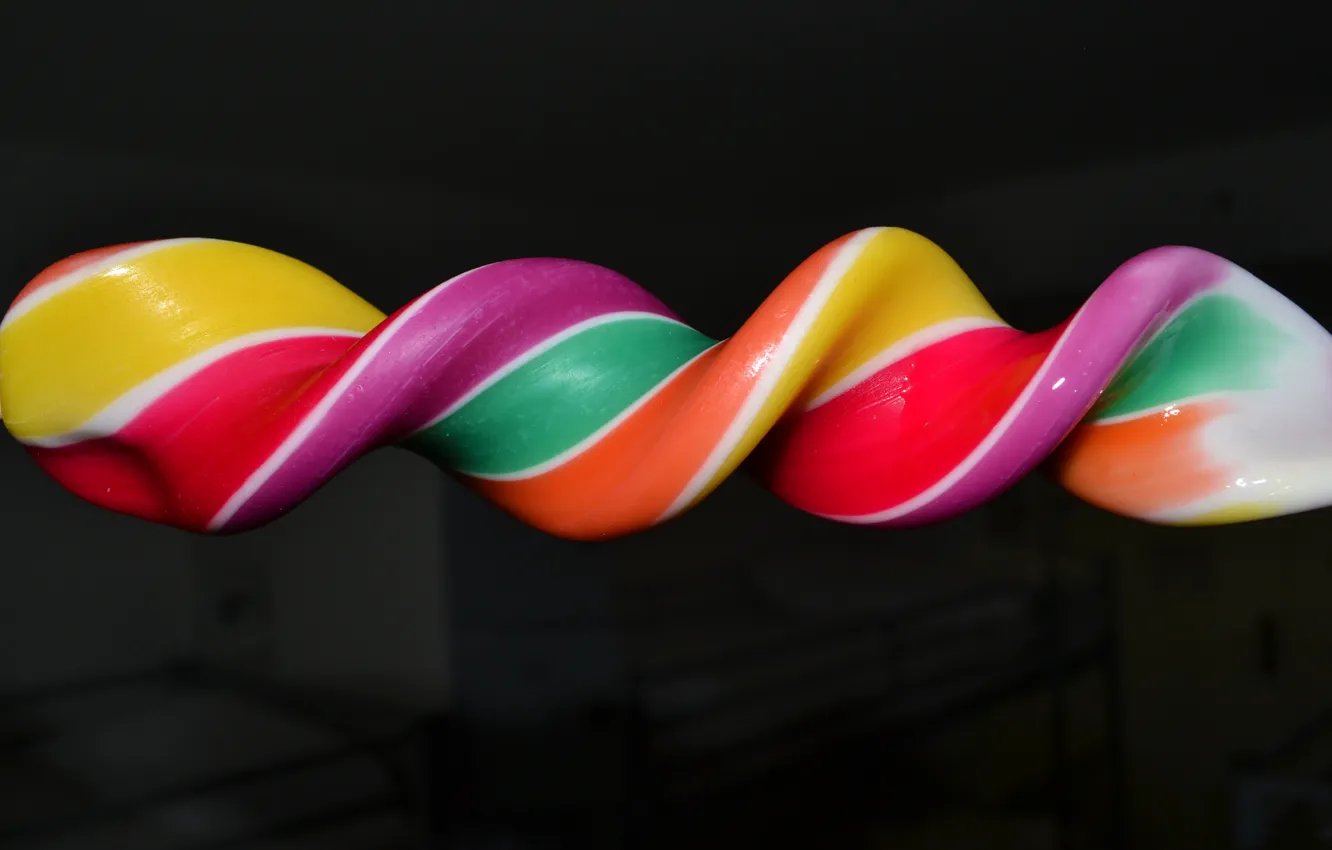 Photo wallpaper food, screw, sweets, lollipops