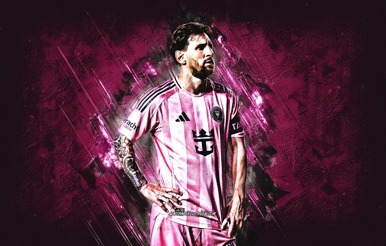 Photo wallpaper Lionel Messi, soccer, Messi, MLS, Inter Miami