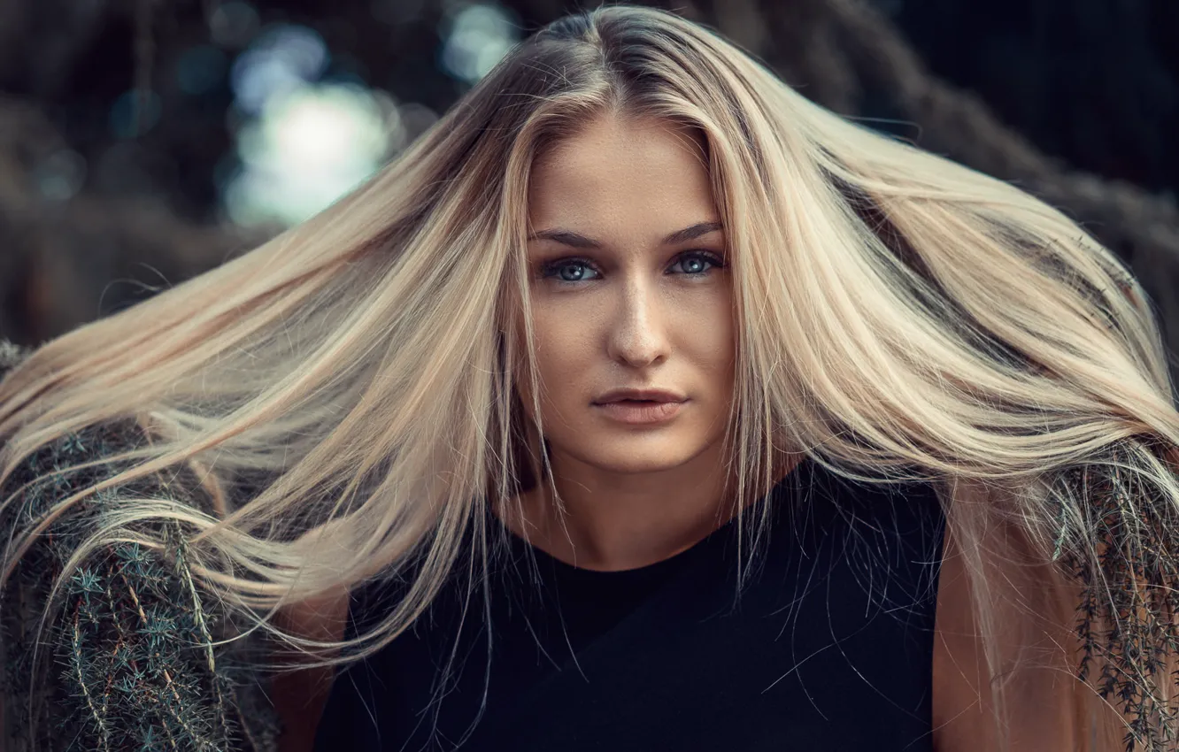 Photo wallpaper girl, portrait, Rika Berhorst