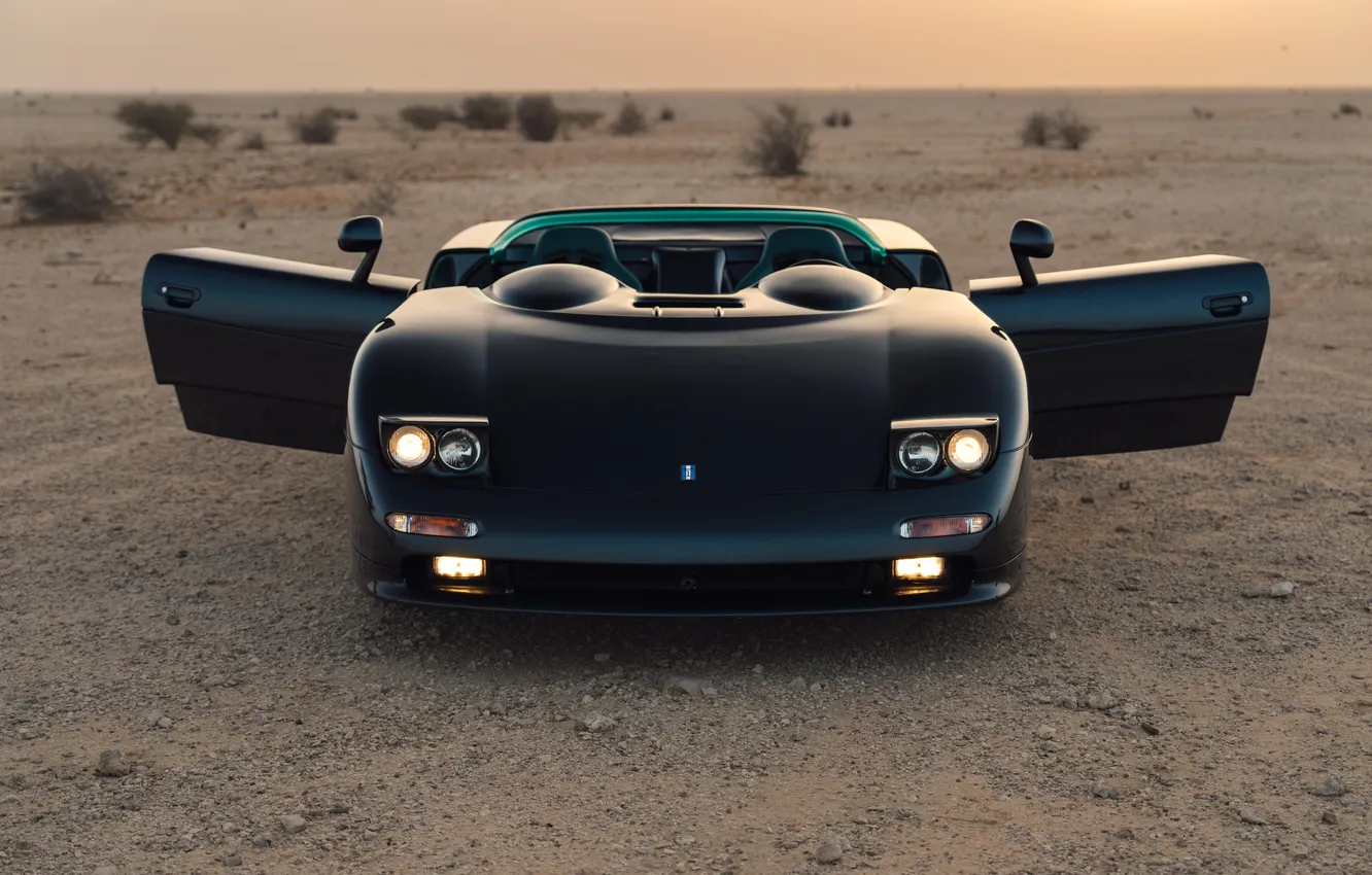 Photo wallpaper supercar, Supercar, 1995, De Tomaso, the only instance, The only instance, De Tomaso Guara Barchetta, …