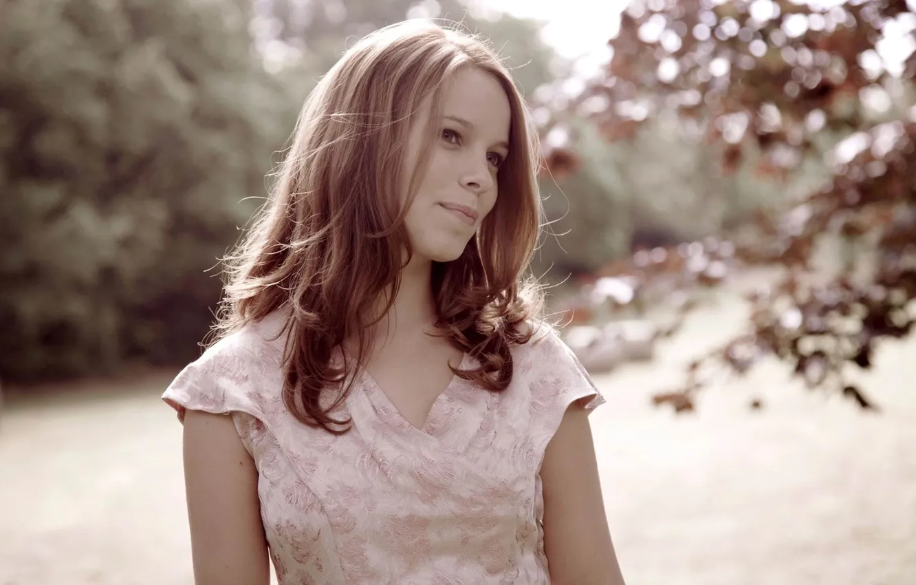 Photo wallpaper smile, sweetheart, gentle, Marit Larsen, on the face