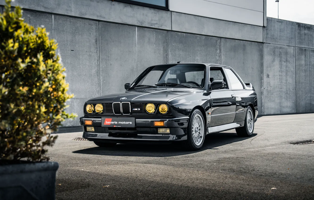 Photo wallpaper BMW, Coupe, E30, 3-Series, M3