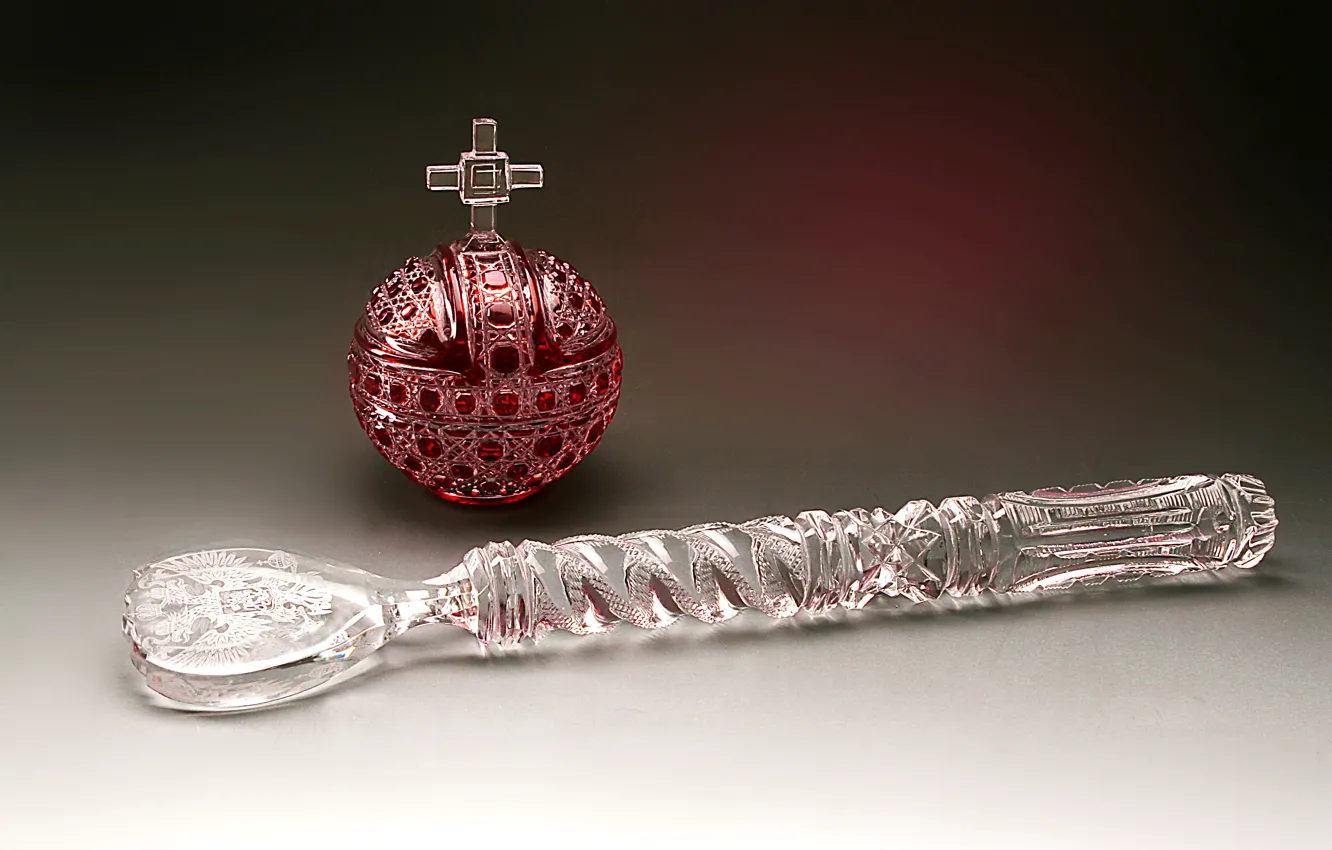 Photo wallpaper glass, crystal, the state, decor, scepter, Gus ' -Khrustal'nyy