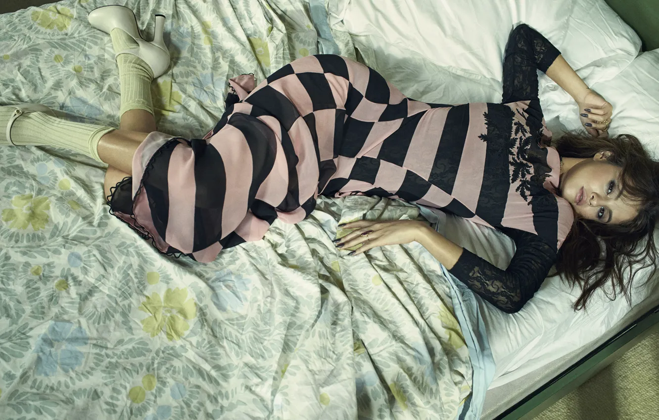 Photo wallpaper girl, model, beauty, Selena Gomez, Vogue