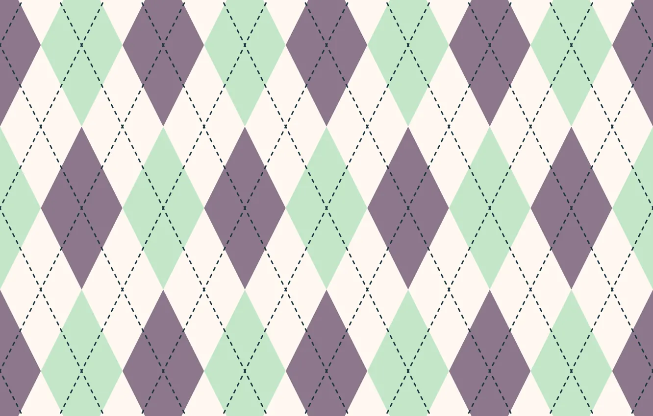 Photo wallpaper pattern, geometry, diamonds