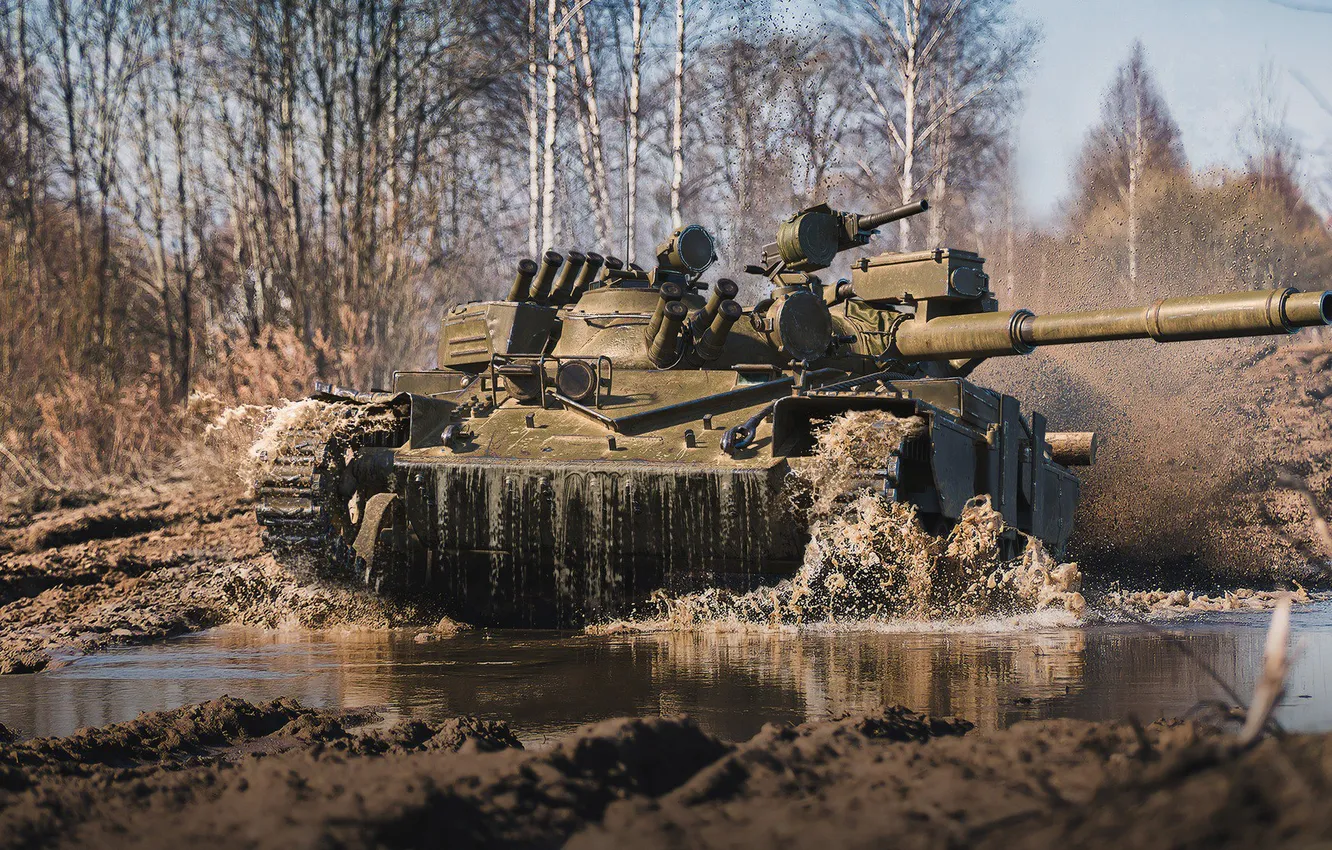 Photo wallpaper USSR, T-100 LT, Experienced light tank