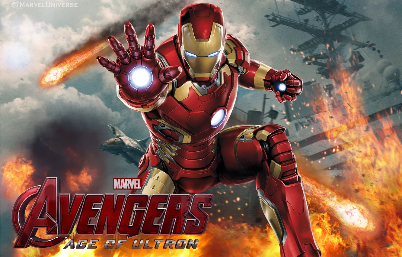Photo wallpaper Iron Man, Tony Stark, Avengers: Age of Ultron, The Avengers: Age Of Ultron