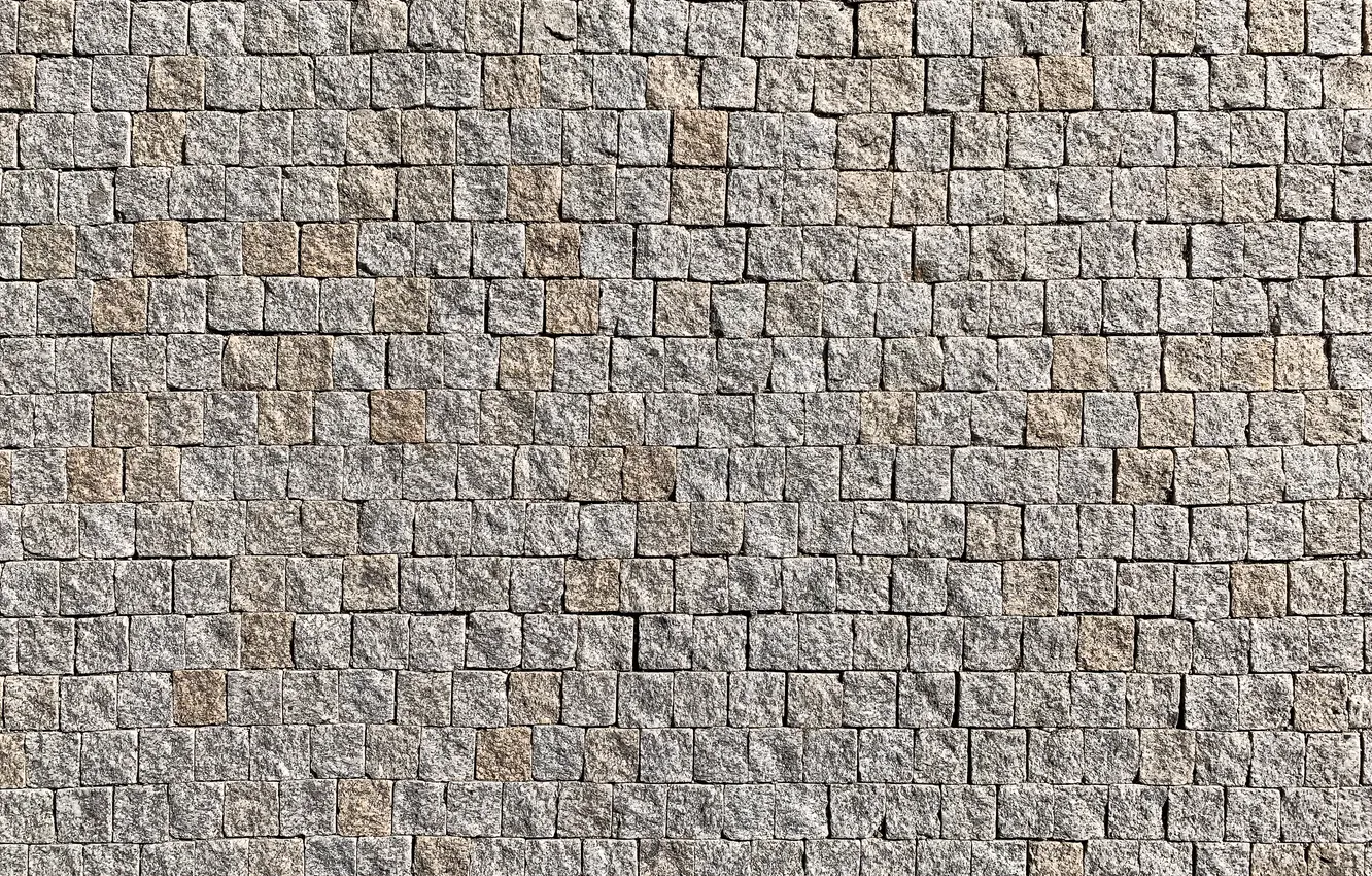 Photo wallpaper grey, pattern, paving stones