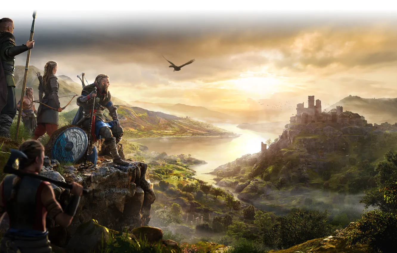 Photo wallpaper Assassin's Creed, Ubisoft Montreal, 2020, Valhalla, Assassin’s Creed Valhalla