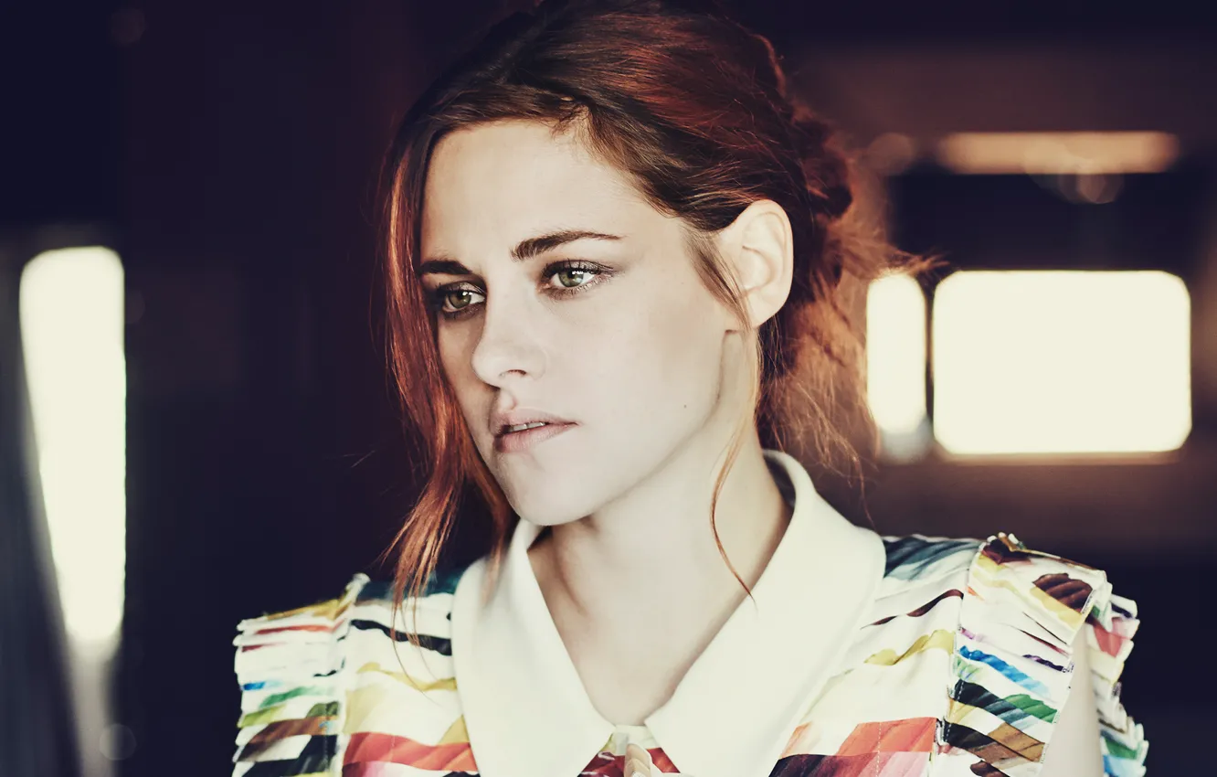 Photo wallpaper model, portrait, dress, actress, hairstyle, photographer, Kristen Stewart, Kristen Stewart