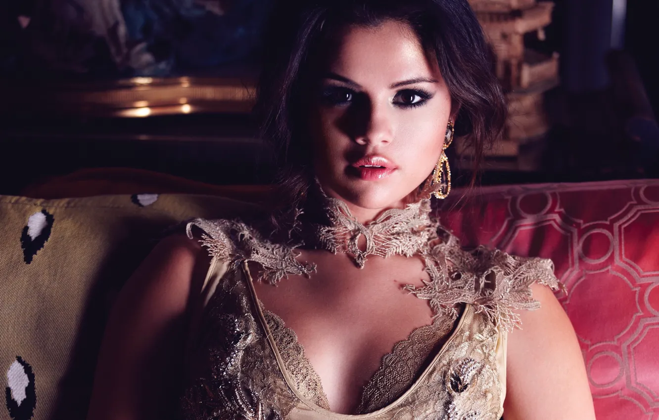 Photo wallpaper girl, portrait, actress, girl, celebrity, Selena Gomez, celebrity, Selena Gomez