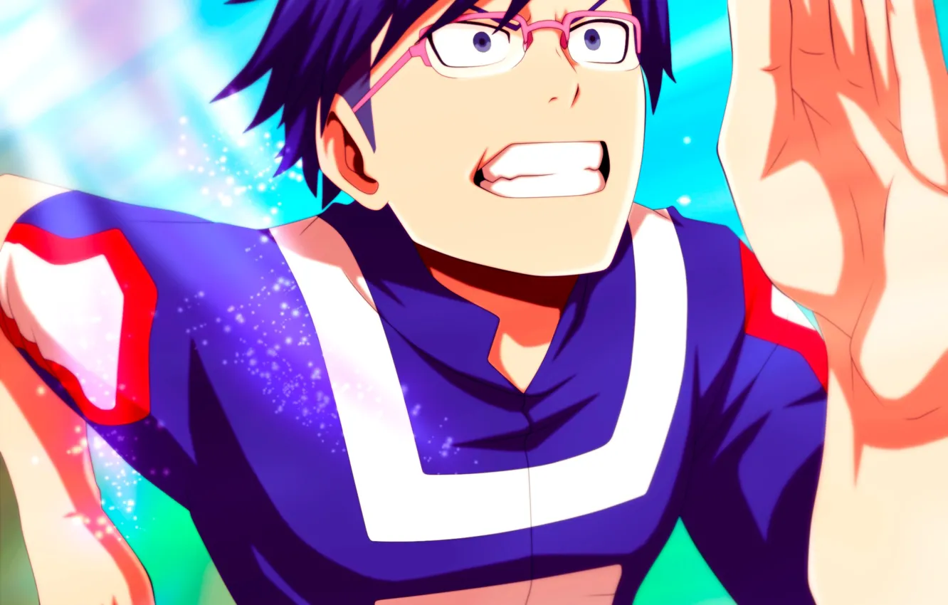 Photo wallpaper Boku no Hero Academy, My hero Academy, My Hero Academia, Tenya Iida
