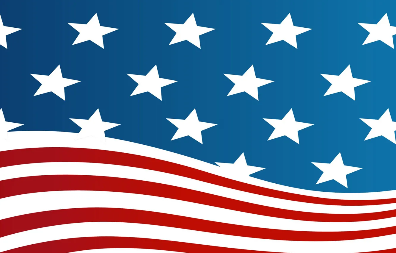 Photo wallpaper flag, flags, American flag, america, flag