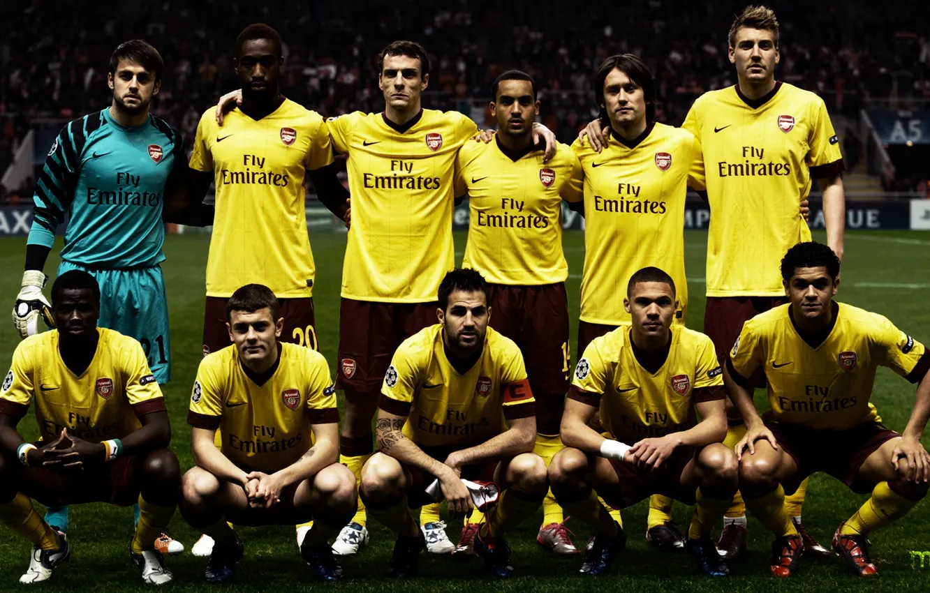 Photo wallpaper football, football, Arsenal, London, Champions League, Team