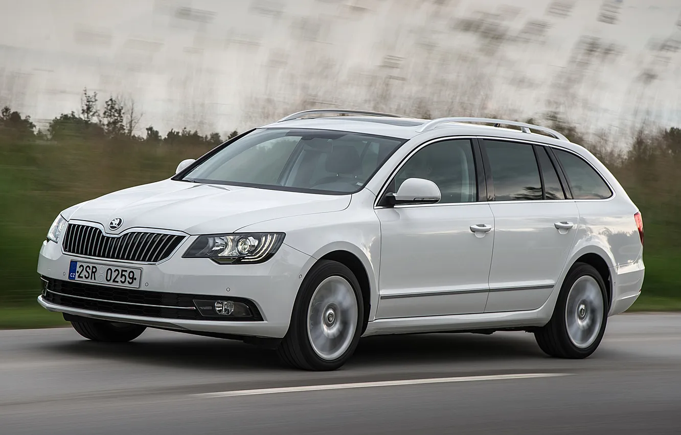 Photo wallpaper machine, Wallpaper, Skoda, Skoda, universal, Combi, Superb