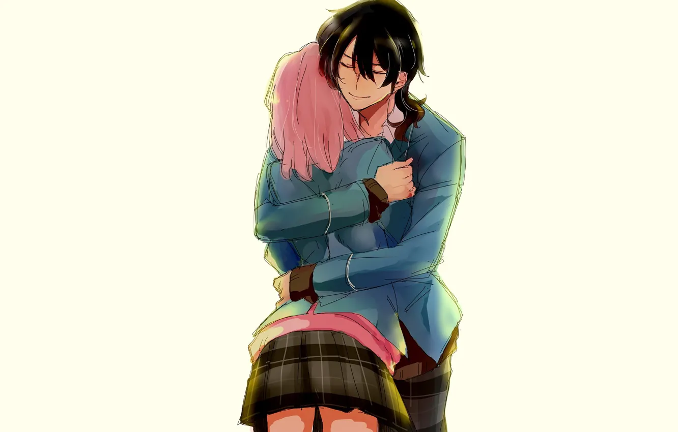 Photo wallpaper hugs, pair, Ensemble Stars!, Ensemble stars