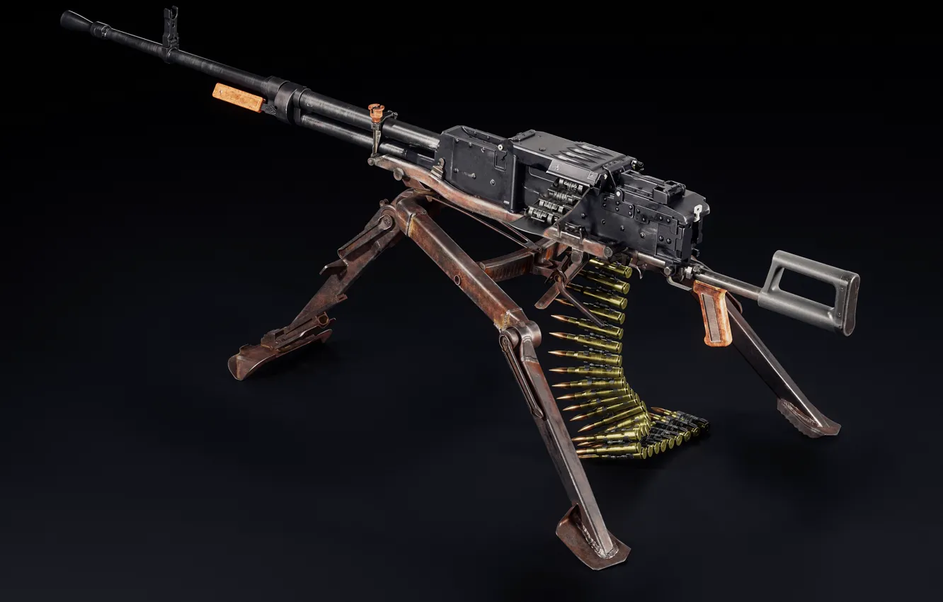 Photo wallpaper rock, USSR, heavy machine gun, NSV-12.7, G.I. Nikitin Yu.M. Sokolov V.I. Volkov