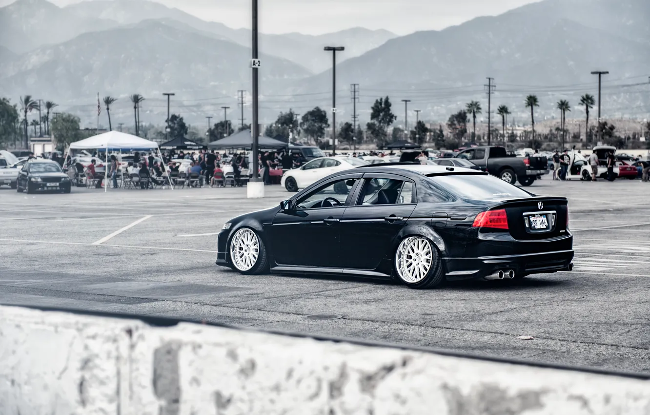 Photo wallpaper tuning, black, honda, Honda, accord, chord, acura, stance