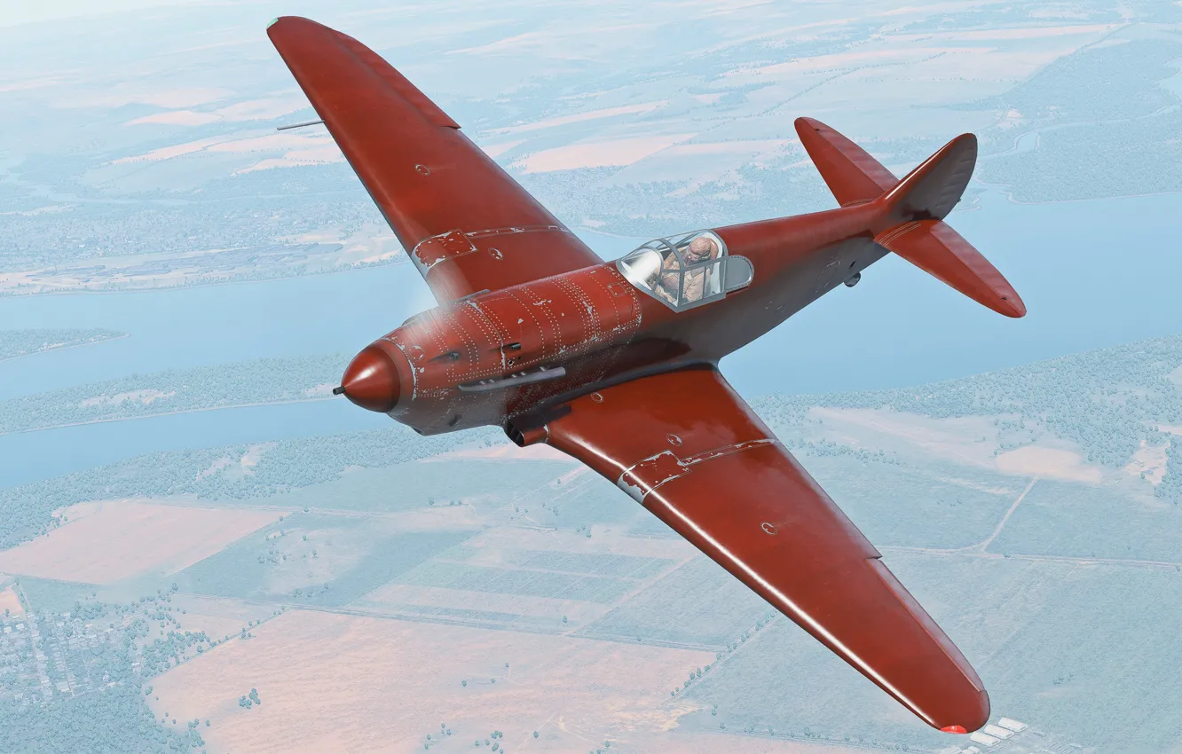 Photo wallpaper USSR, Lavochkin Design Bureau, I-301, An experienced fighter