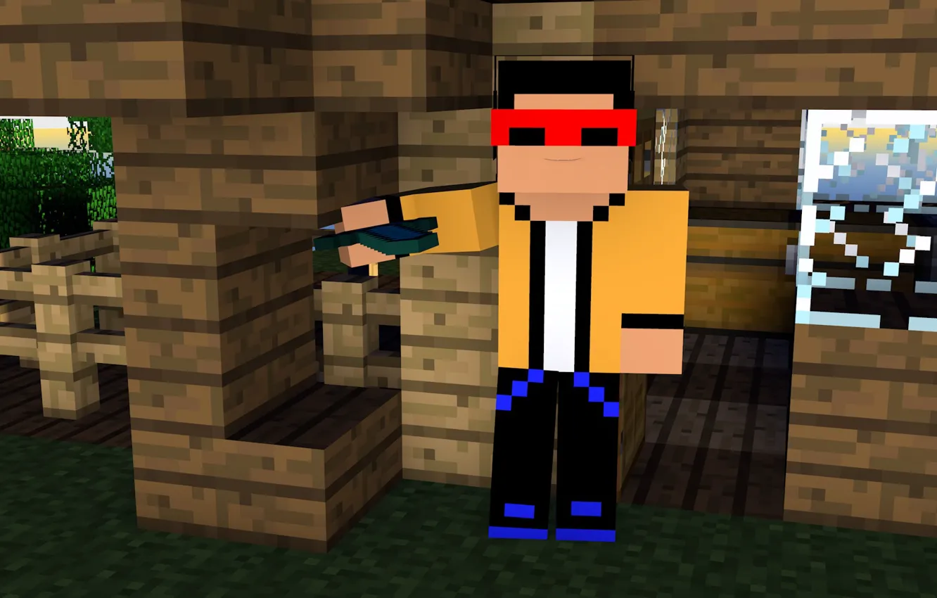 Photo wallpaper games, youtube, minecraft