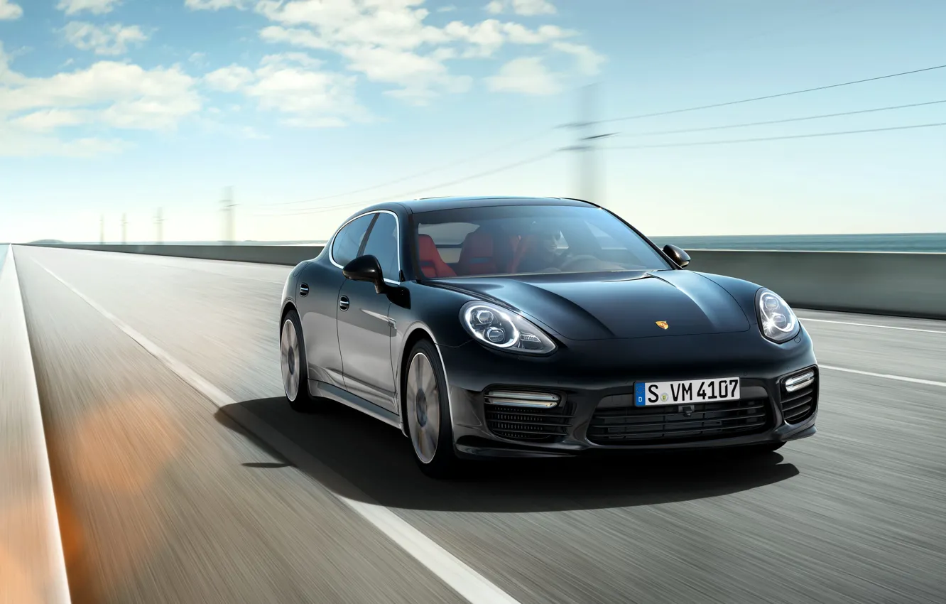 Photo wallpaper Porsche, Panamera, Porsche, Panamera, Turbo, 2014