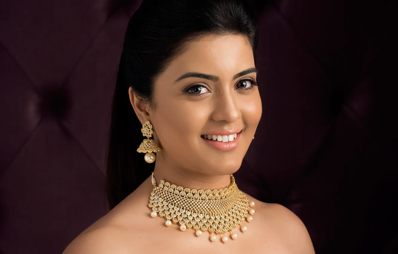 Photo wallpaper girl, hot, sexy, eyes, smile, beautiful, figure, model