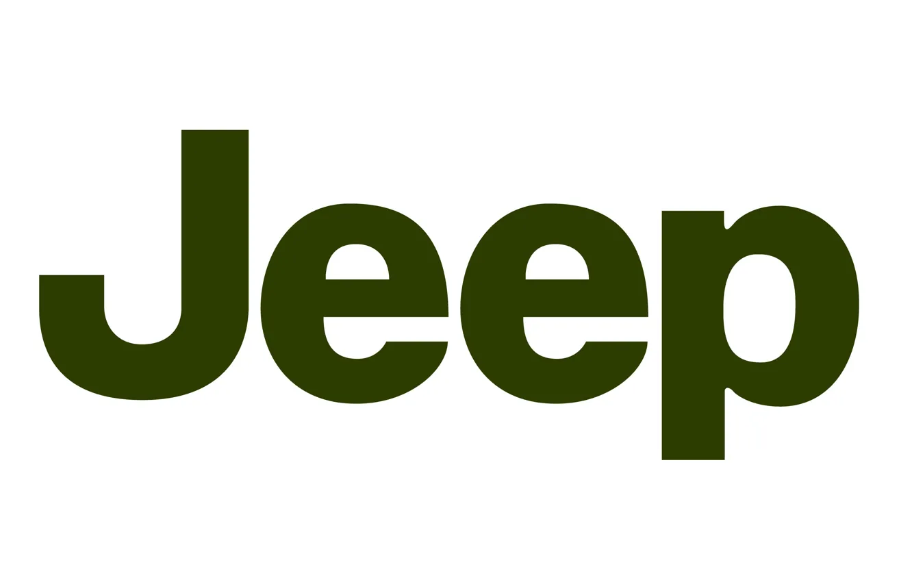 Photo wallpaper background, green, logo, jeep, logo, jeep, fon