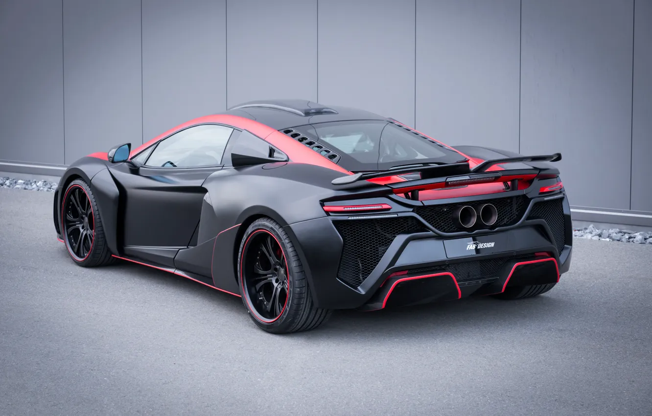 Photo wallpaper McLaren, supercar, McLaren, FAB Design, 650S