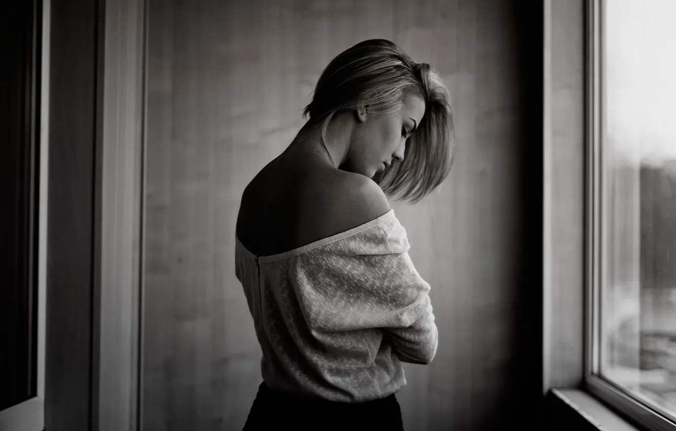 Photo wallpaper profile, shoulders, Eugeny Agashin