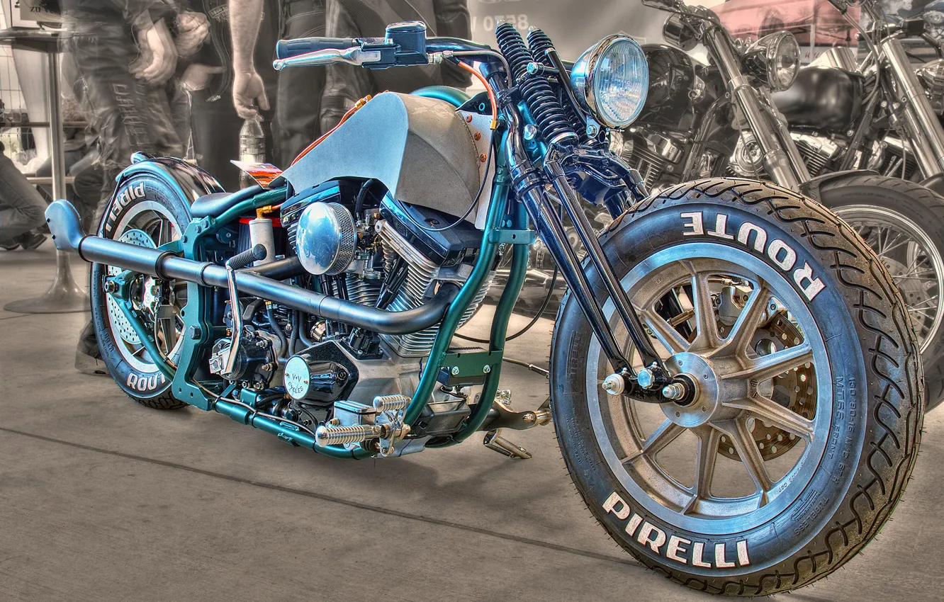 Photo wallpaper design, style, background, HDR, motorcycle, form, bike, dragster