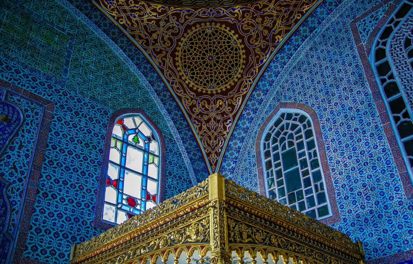 Photo wallpaper architecture, Istanbul, Turkey, arch, Topkapi Palace
