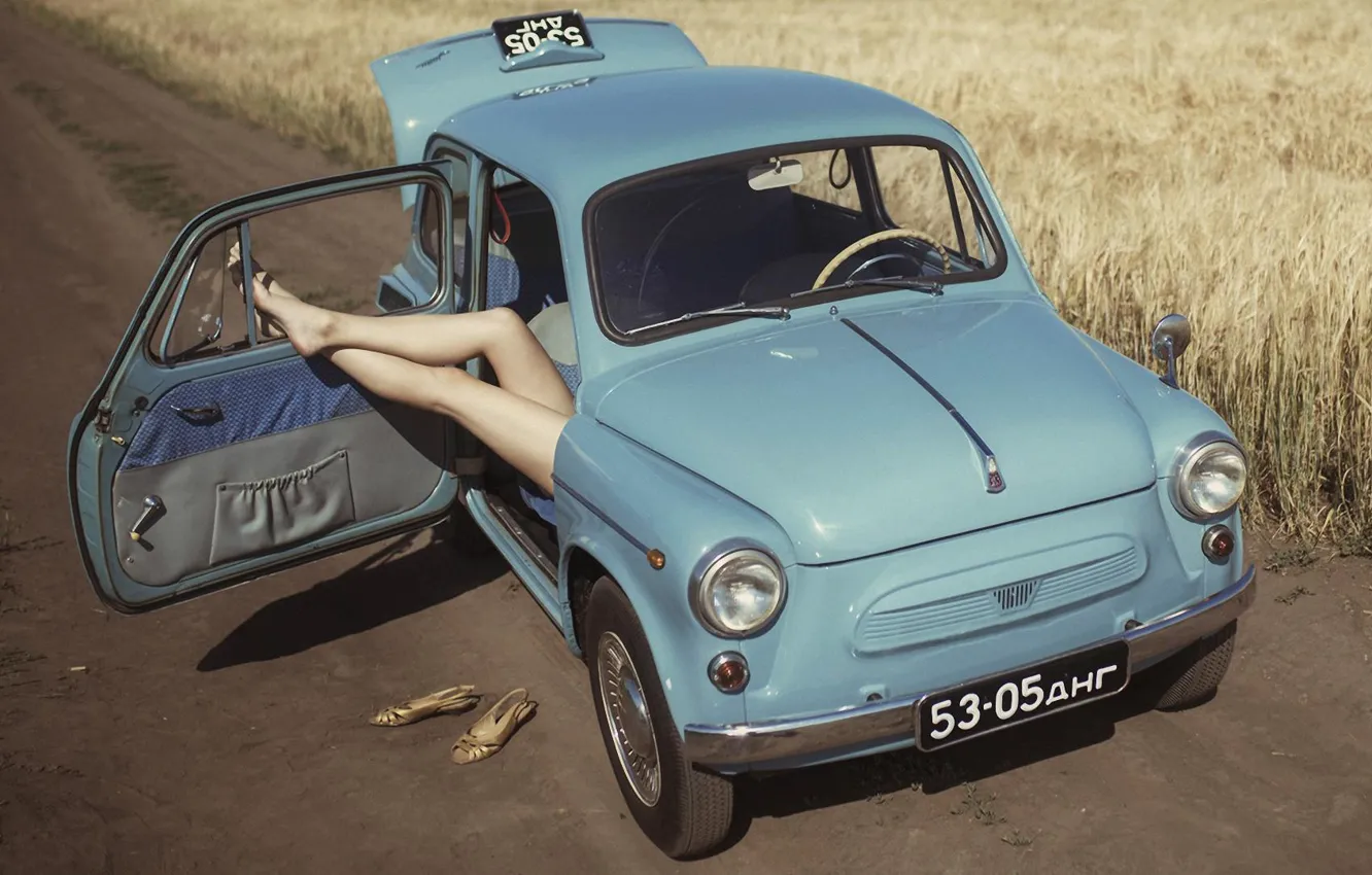 Photo wallpaper rarity, Zaporozhets, humpback, ZAZ-965, David Dubnitskiy, photographer David D