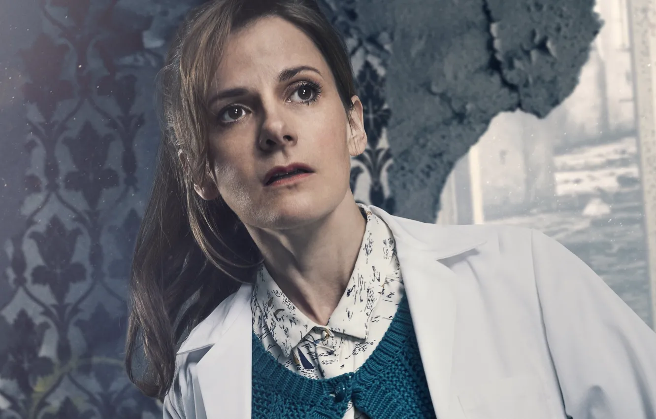 Photo wallpaper the series, BBC, Sherlock, Sherlock, 2017, Louise Brealey, Molly Hooper, British actress and writer