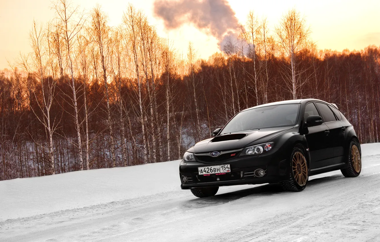 Photo wallpaper Subaru, Impreza, WRX, STI
