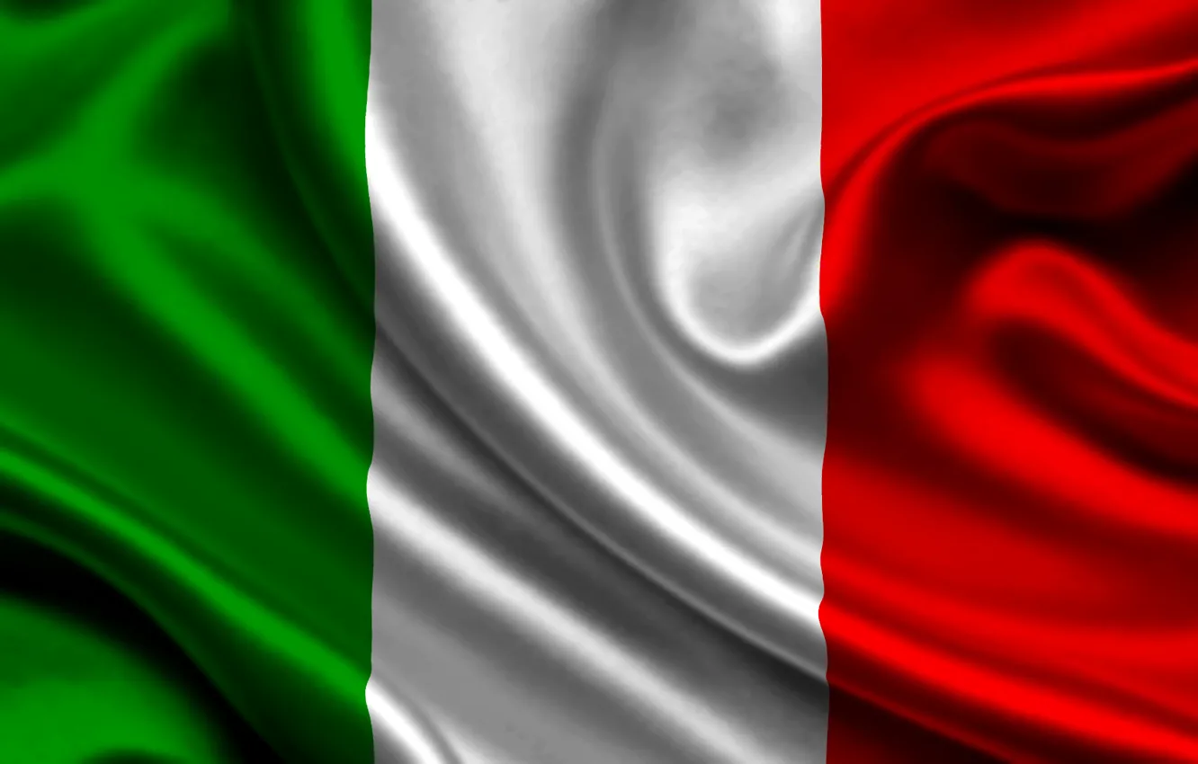 Photo wallpaper flag, Italy, italy