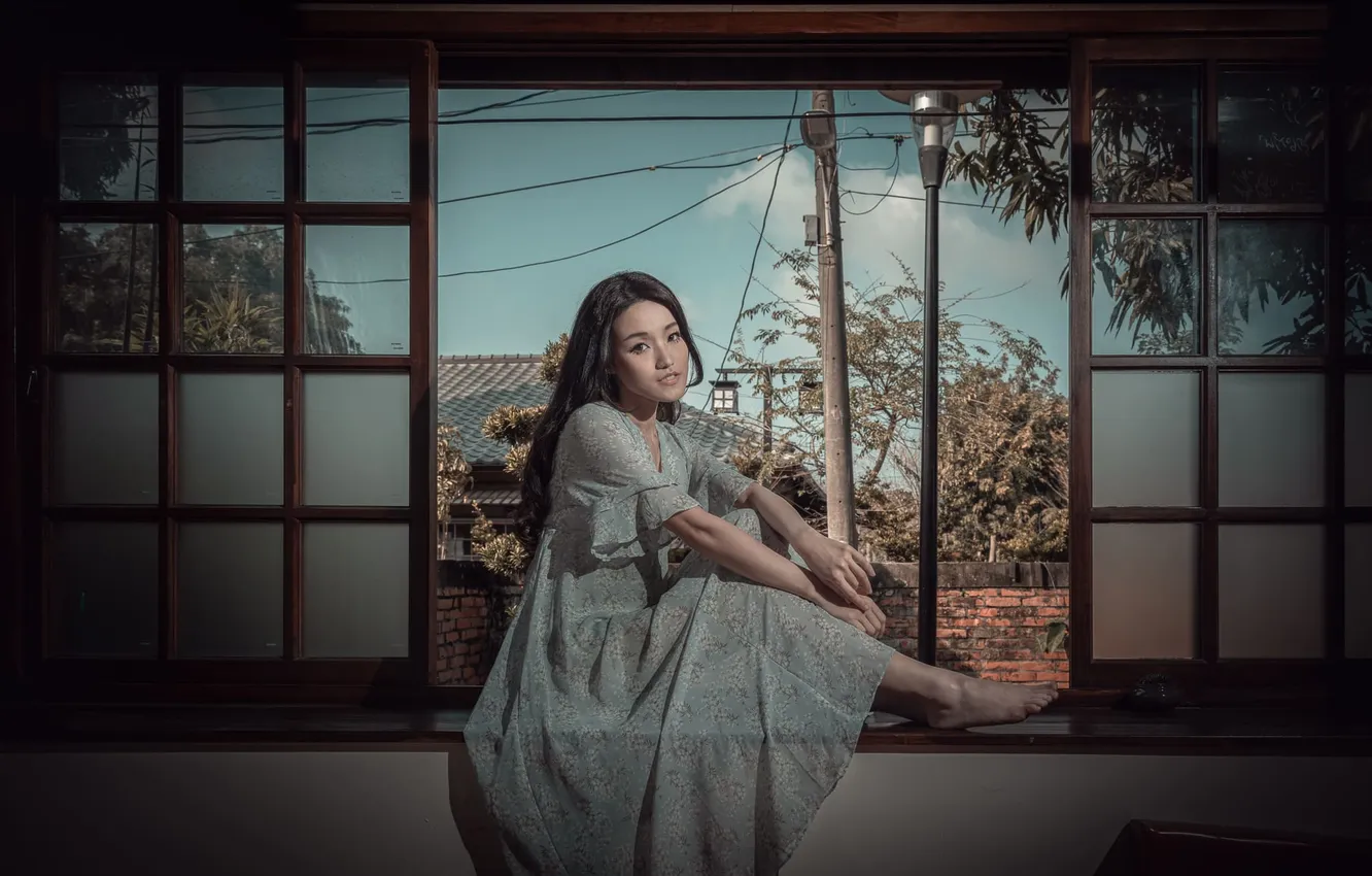 Photo wallpaper China, wallpaper, girl, sexy, woman, model, asian, cute