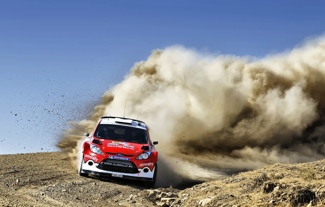 Photo wallpaper Ford, WRC, Rally, Evgeny Novikov