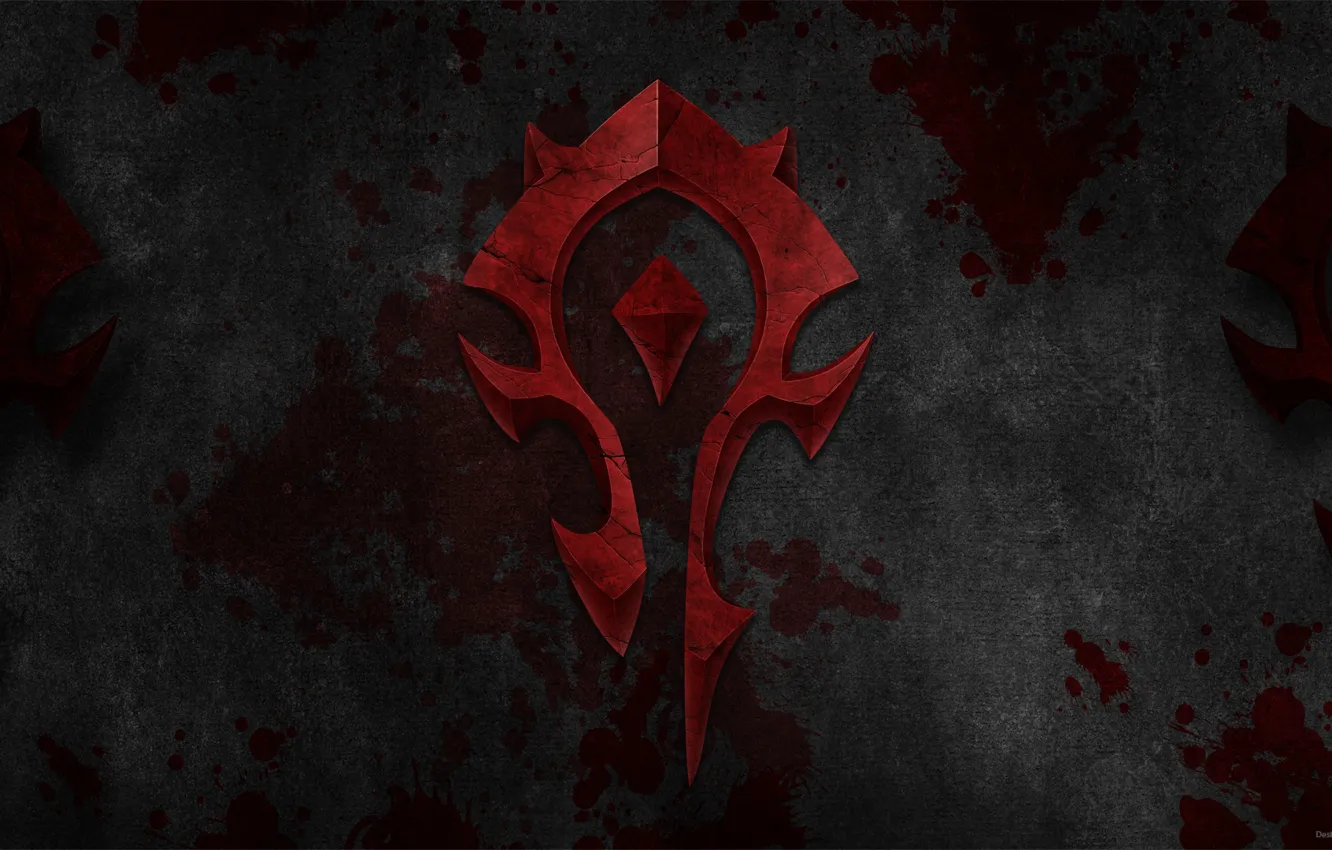 Photo wallpaper symbol, wow, Warcraft