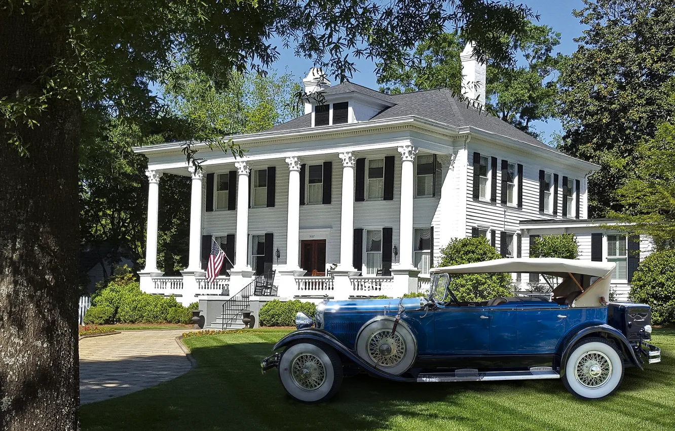 Photo wallpaper retro, classic, 1929 Hudson Dual-cowl Phaeton