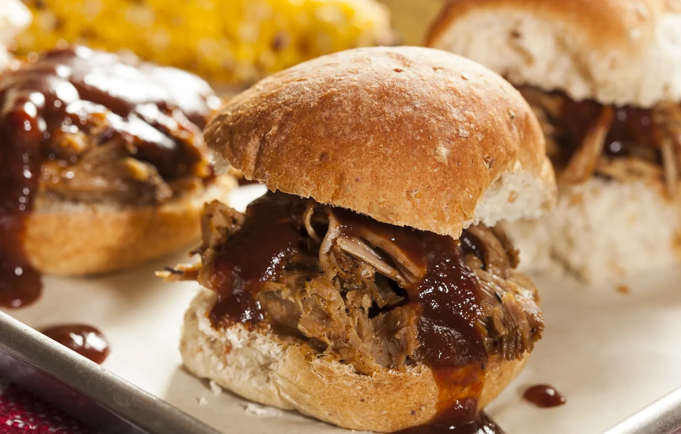 Photo wallpaper bread, meat, appetizers